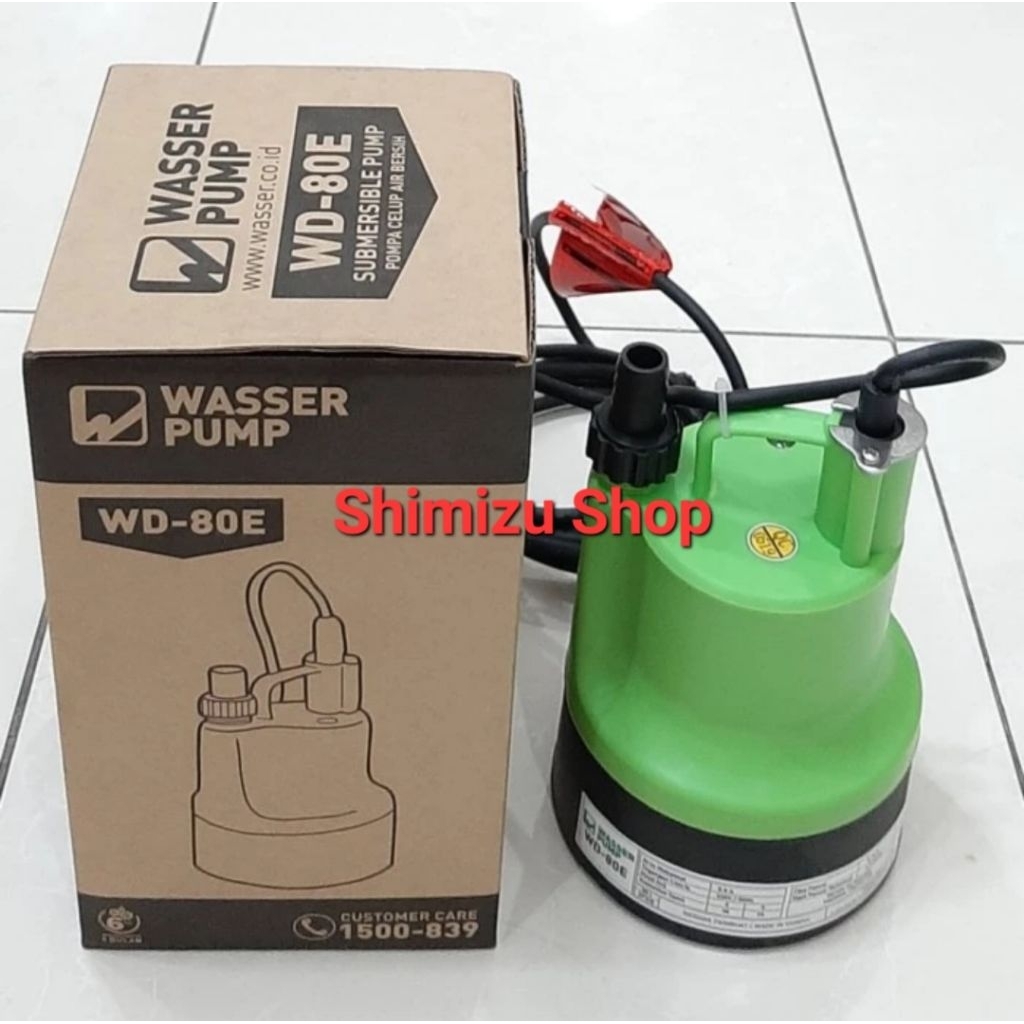 Pompa Celup Wasser  WD 80E Pompa Celup Wasser 80watt