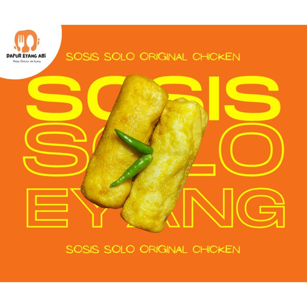 

SOSIS SOLO ISI AYAM