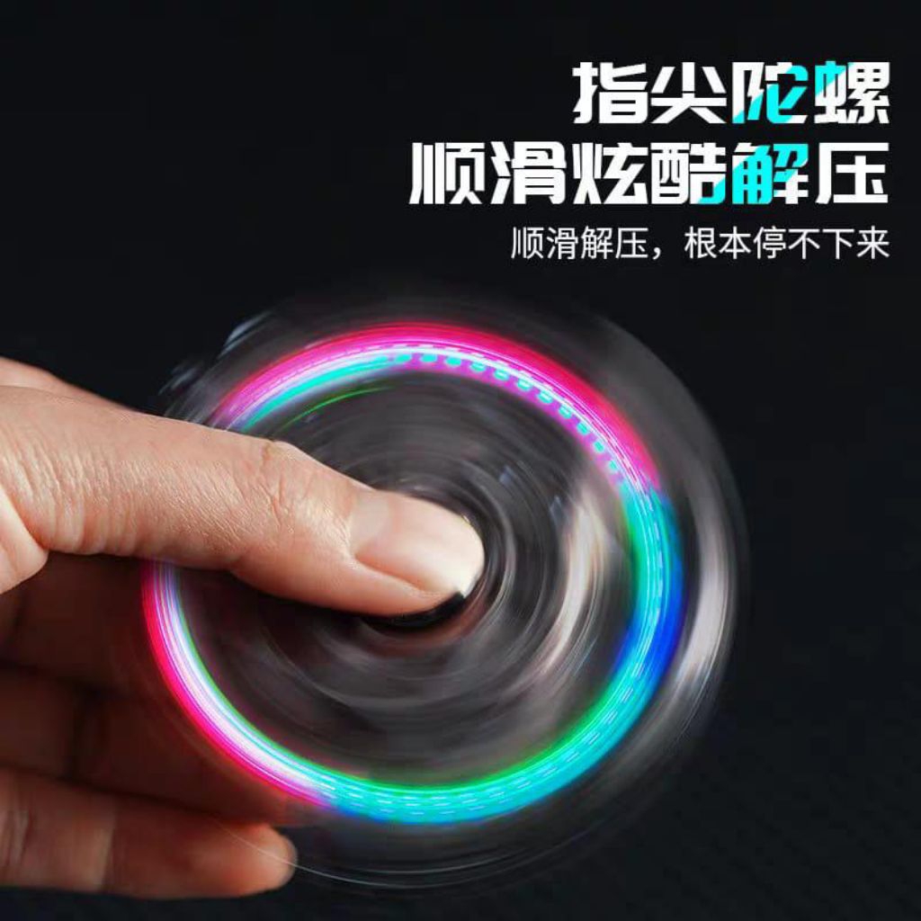 korek api spinner model pistol mini bisa di putar spin bara merah gas Lighter unik fidget toys