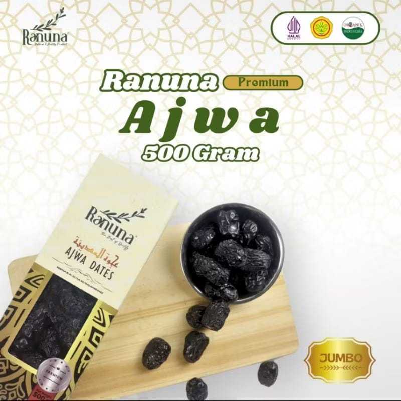 

Ajwa Ranuna 1kg - kurma nabi