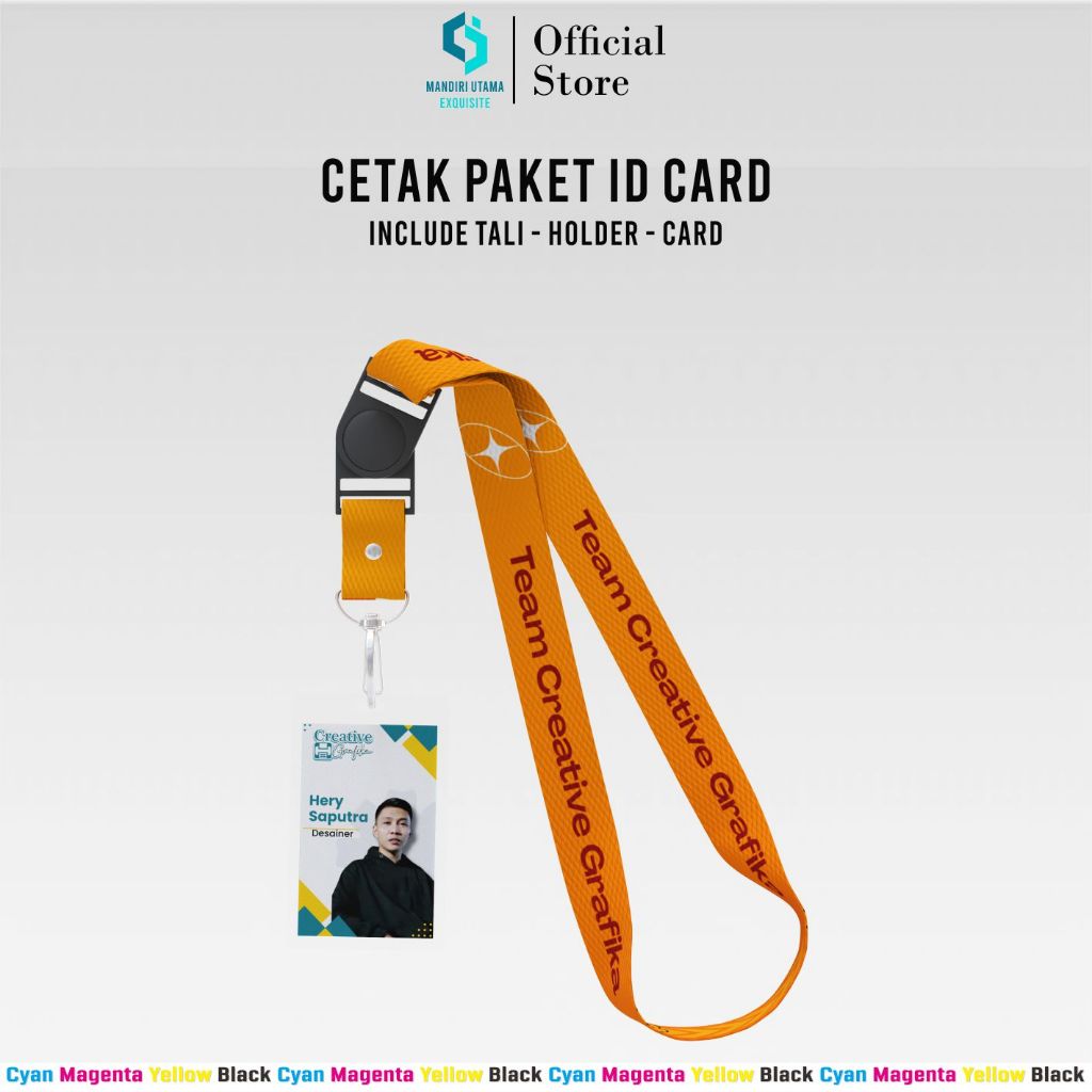 

Cetak Custom Lanyard Kartu Name Tag