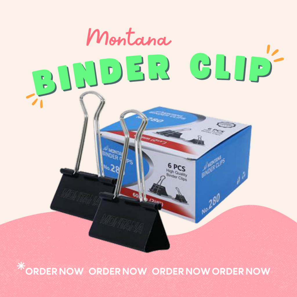 

Binder Clip 280 / Binder Klip No 280 / Klip Penjepit Kertas