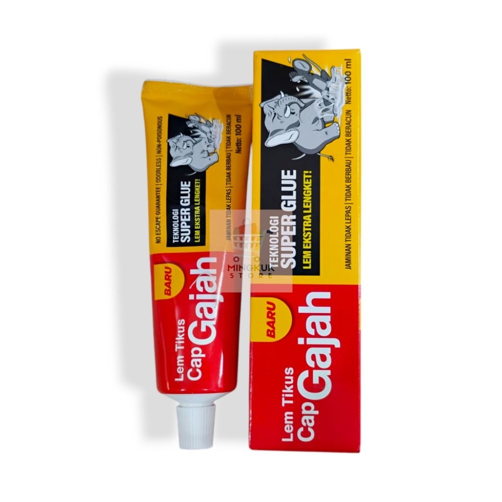 Gajah Lem Tikus 100ml - Lem Tikus Gajah