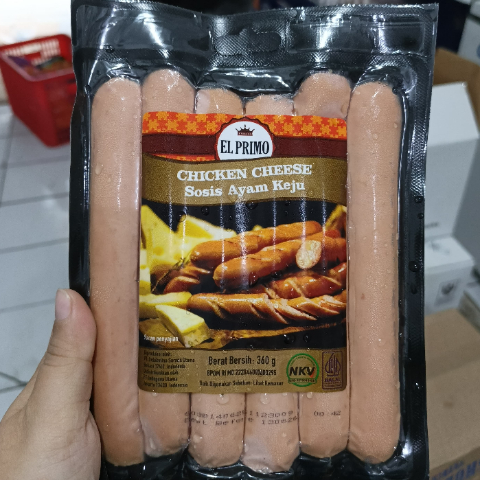 

Sausage Chicken Cheese EL PRIMO /sosis keju el primo 360gr