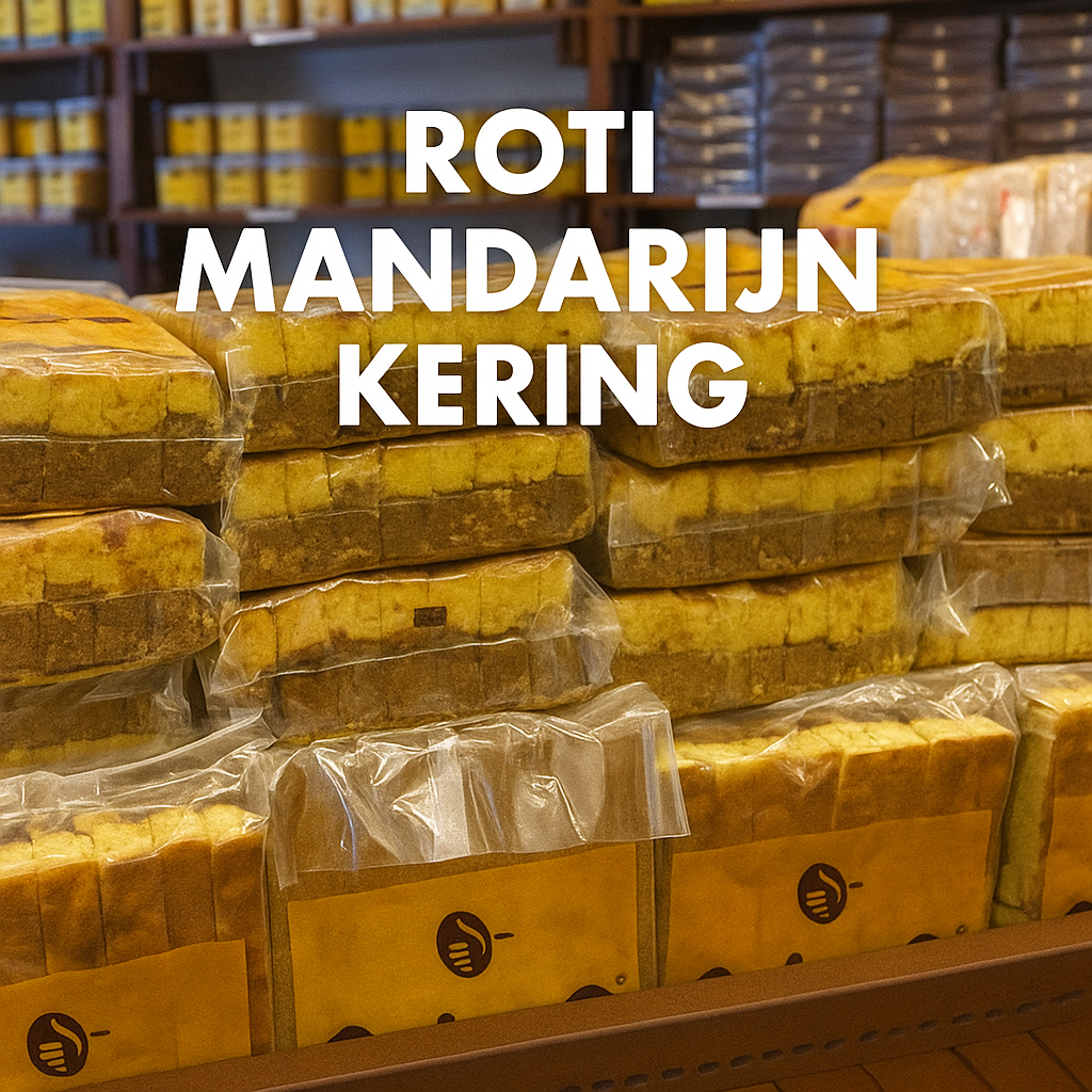 

Roti Mandarijn Kering Kue Orion Khas Solo