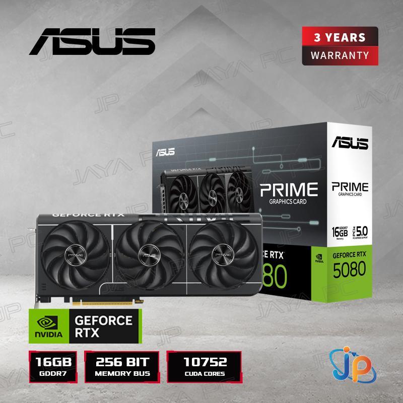 VGA Asus Prime GeForce RTX 5080 16GB - 16 GB GDDR7