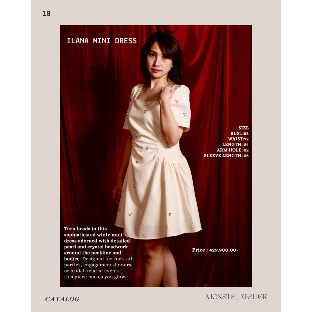 MonsteAtelier - Ilana Mini Dress