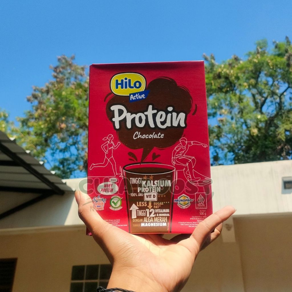 

HiLo Active Chocolate 500g - Susu Dewasa Tinggi Kalsium Sumber Protein Mineral Organik Alga Merah