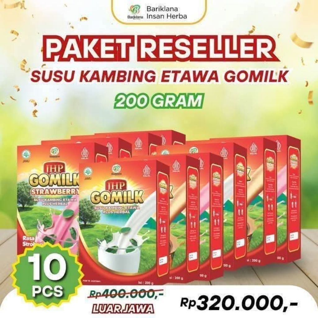 

PAKET USAHA SUSU KAMBING ETAWA 10pcs