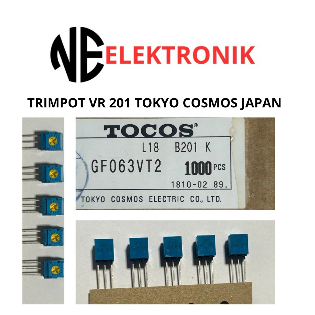 Trimpot VR 201 Tokyo Cosmos Japan Original