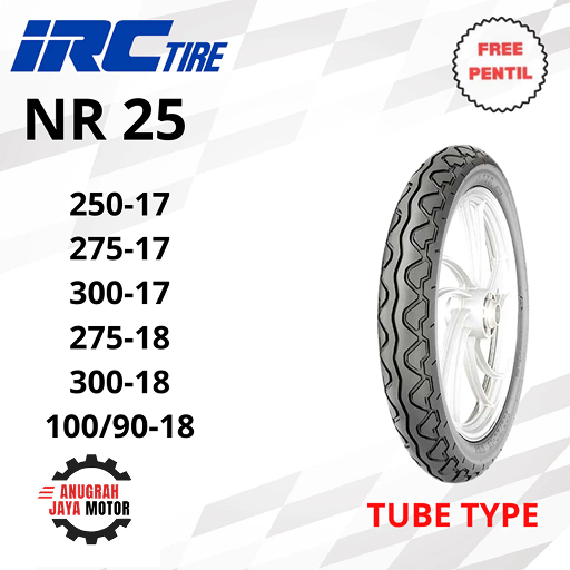 IRC NR25 Ring 18 Tubetype ( ban dalam) Ban Motor IRC RIng 18