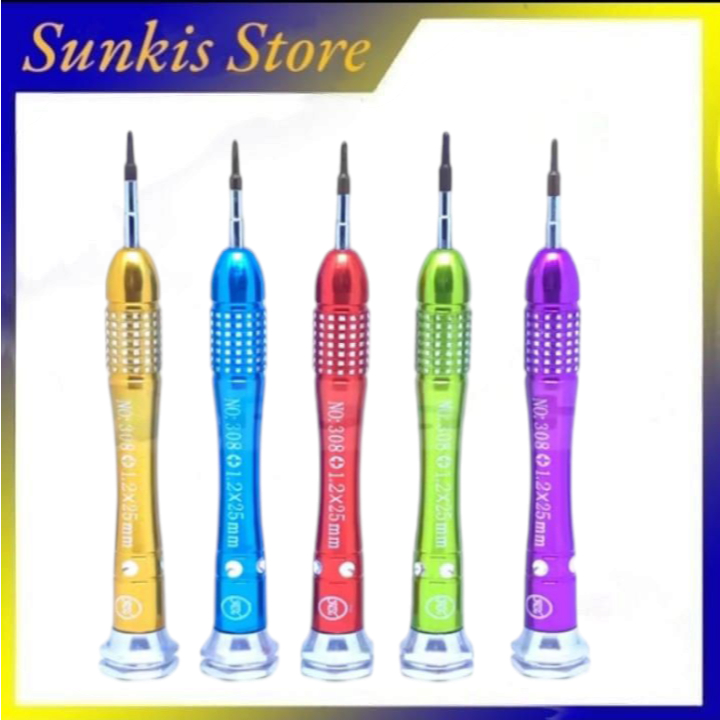 Obeng I-P IOS HX308 Obeng Handphone Alat Service HP Obeng IOS