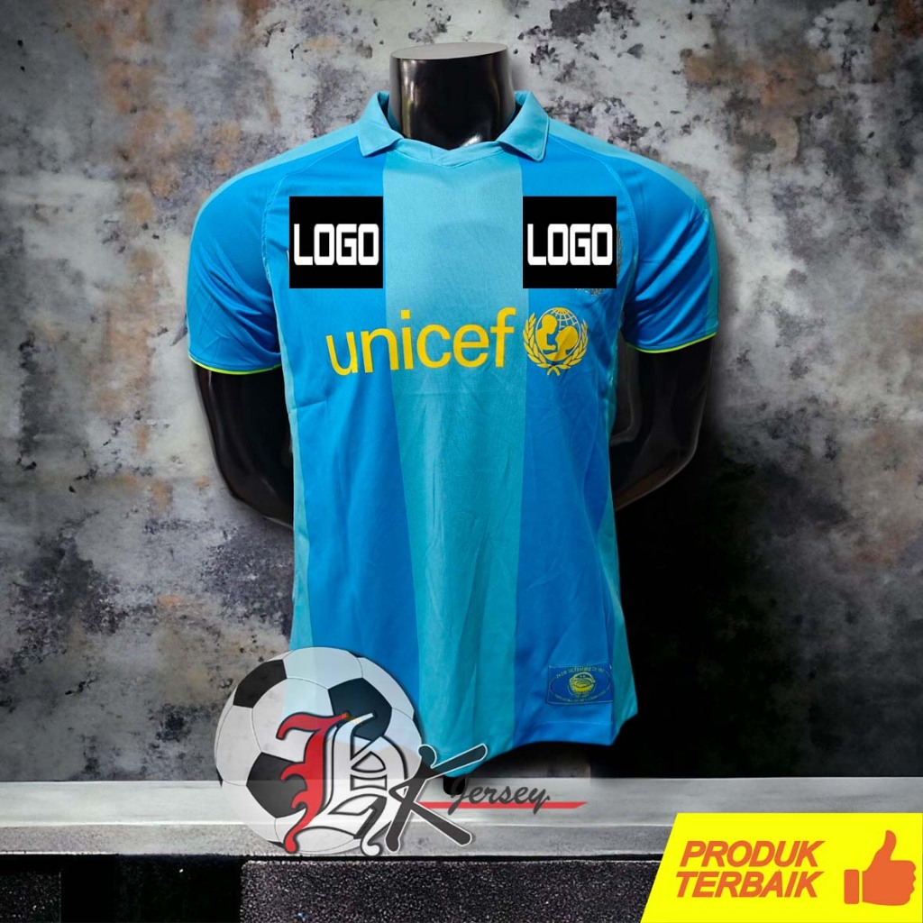 JERSEY BOLA RETRO BARCELONA AWAY 2007/2008