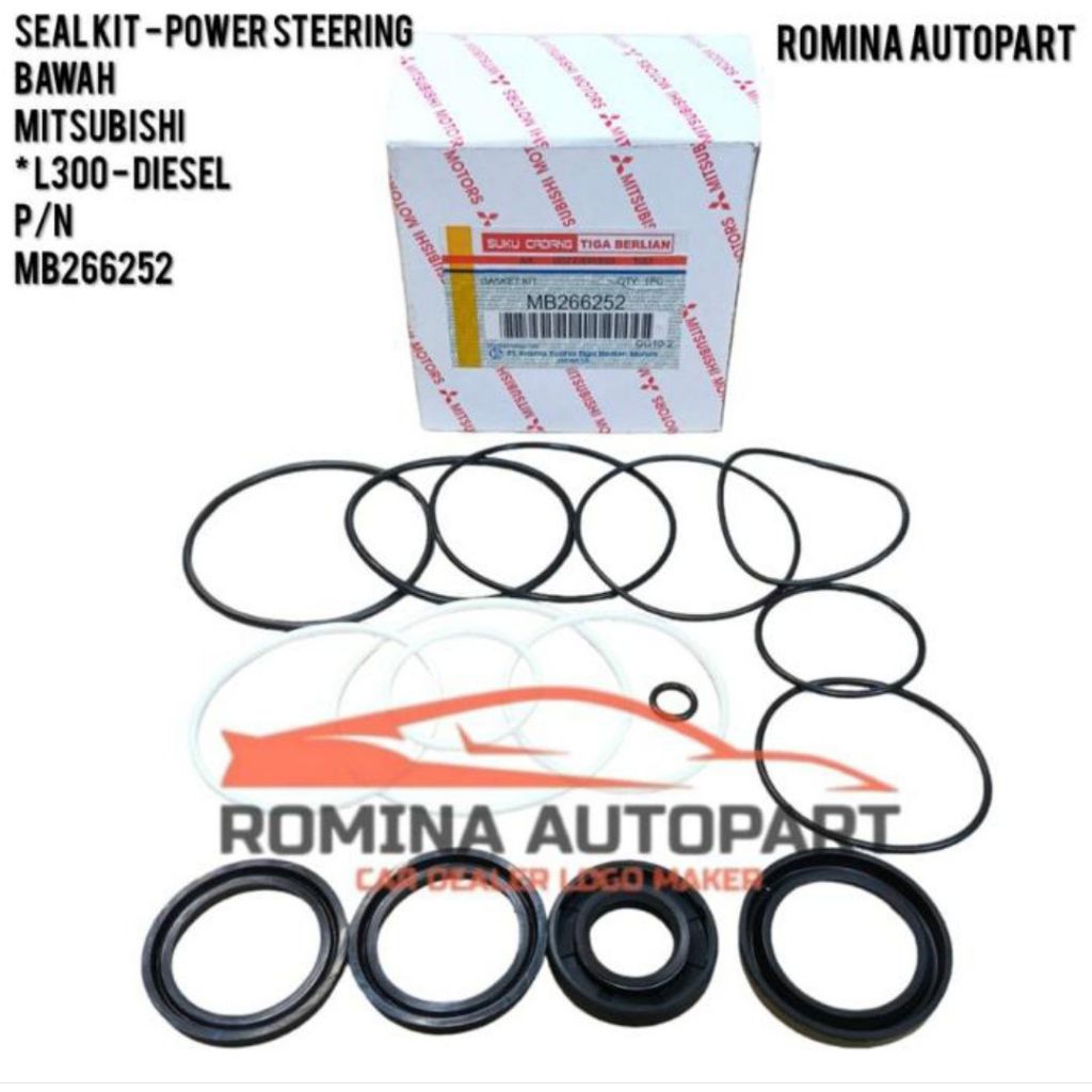 SEAL KIT POWER STEERING BAWAH L300 DIESEL DESEL ORIGINAL