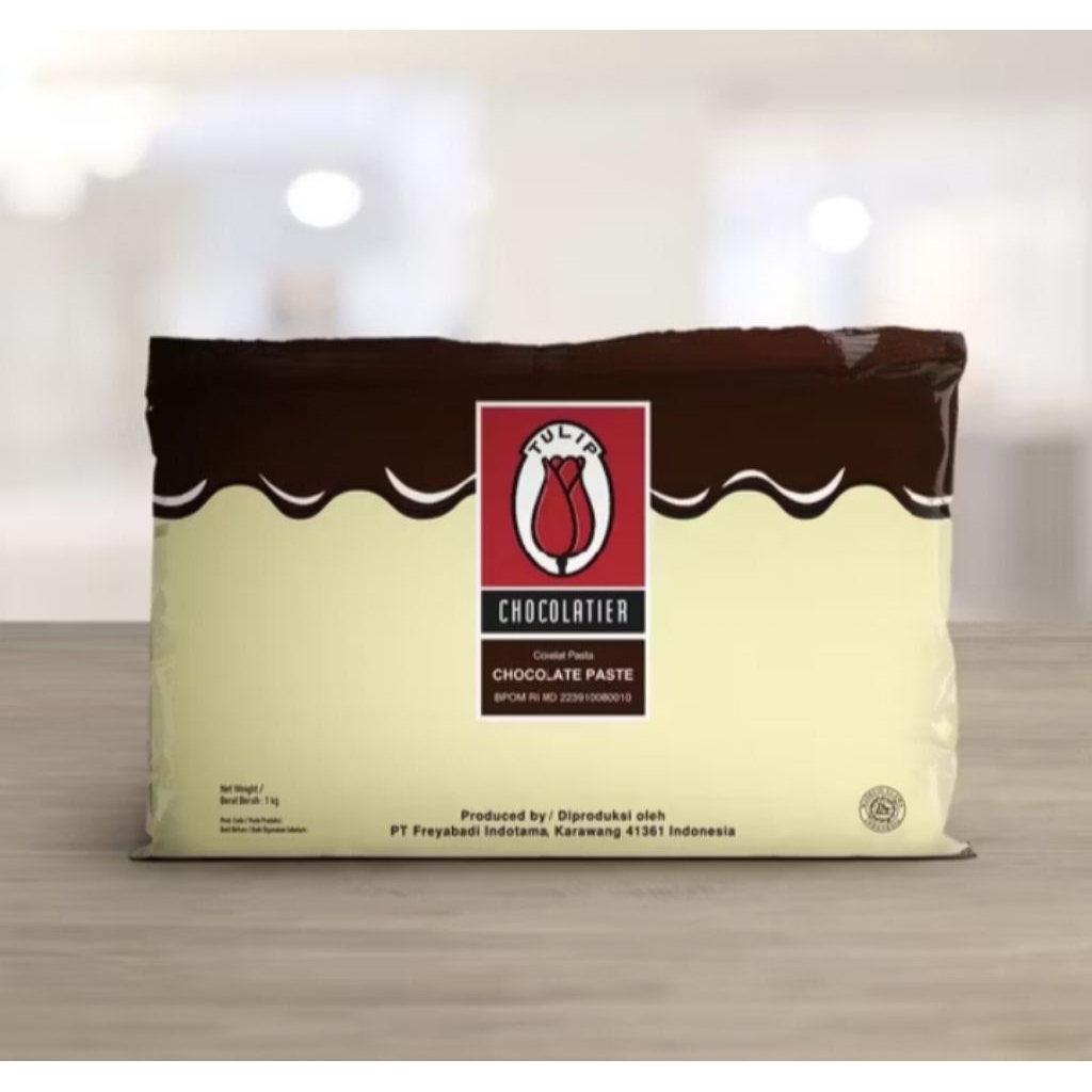 

TULIP FILLING DARK CHOCOLATE 1KG/SELAI COKLAT