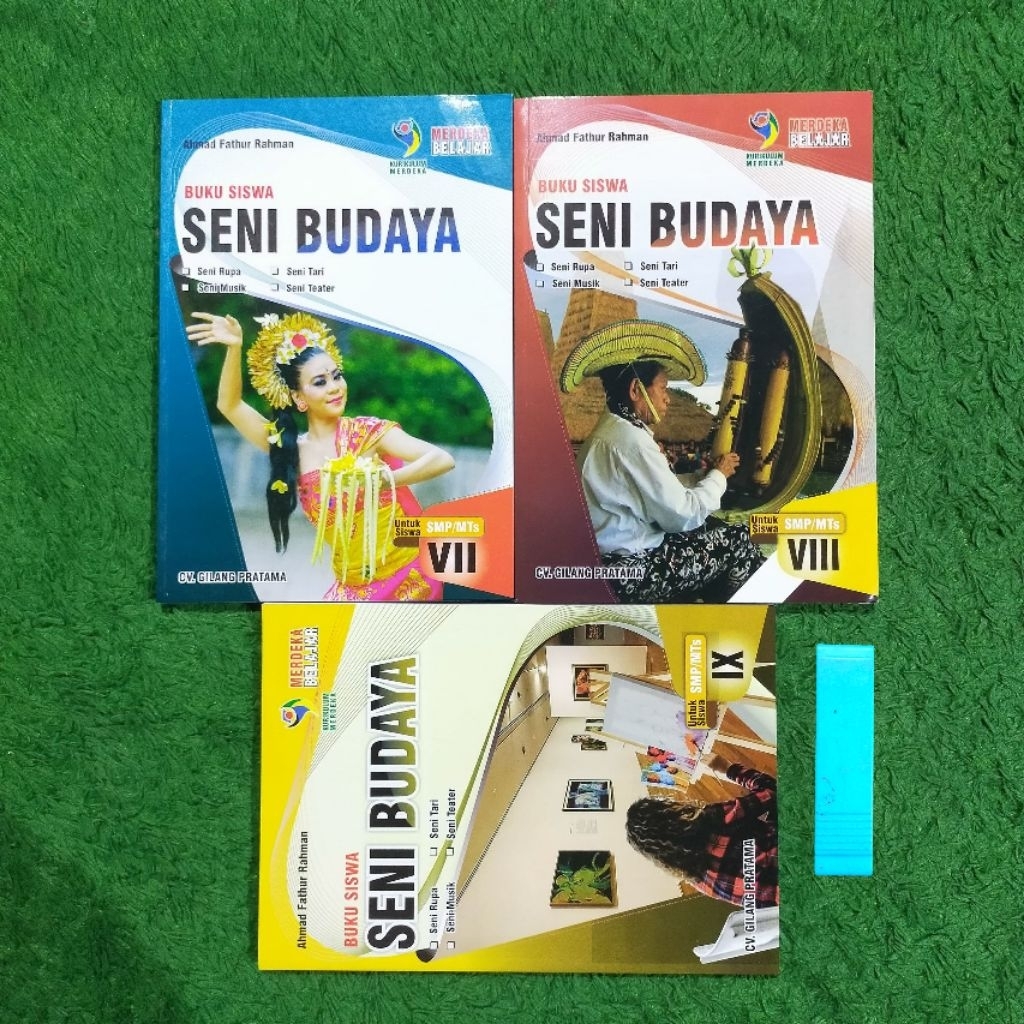 ORIGINAL BUKU SENI BUDAYA KELAS 7 8 9 SMP/MTs KURIKULUM MERDEKA