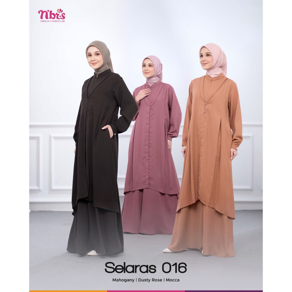 TERMURAH GAMIS NIBRAS PREMIUM COCOK UNTUK OUTFIT LEBARAN, KONDANGAN & DAILY TERBARU KEKINIAN