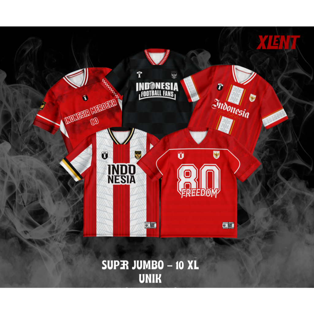 XLENT jersey indonesia fansfottball sport/ Rugby / NFL / Hockey / big size / vintage / Retro Jersey 