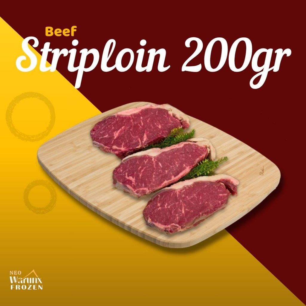 

Beef Striploin Santori 200gr isi 5