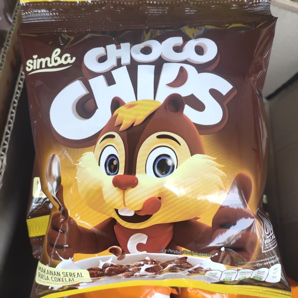 

Simba Choco Chips Sereal Coklat 20 gram