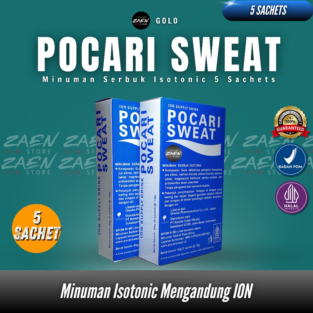 

POCARI SWEAT ION SUPPLY DRINK 5 SACHET