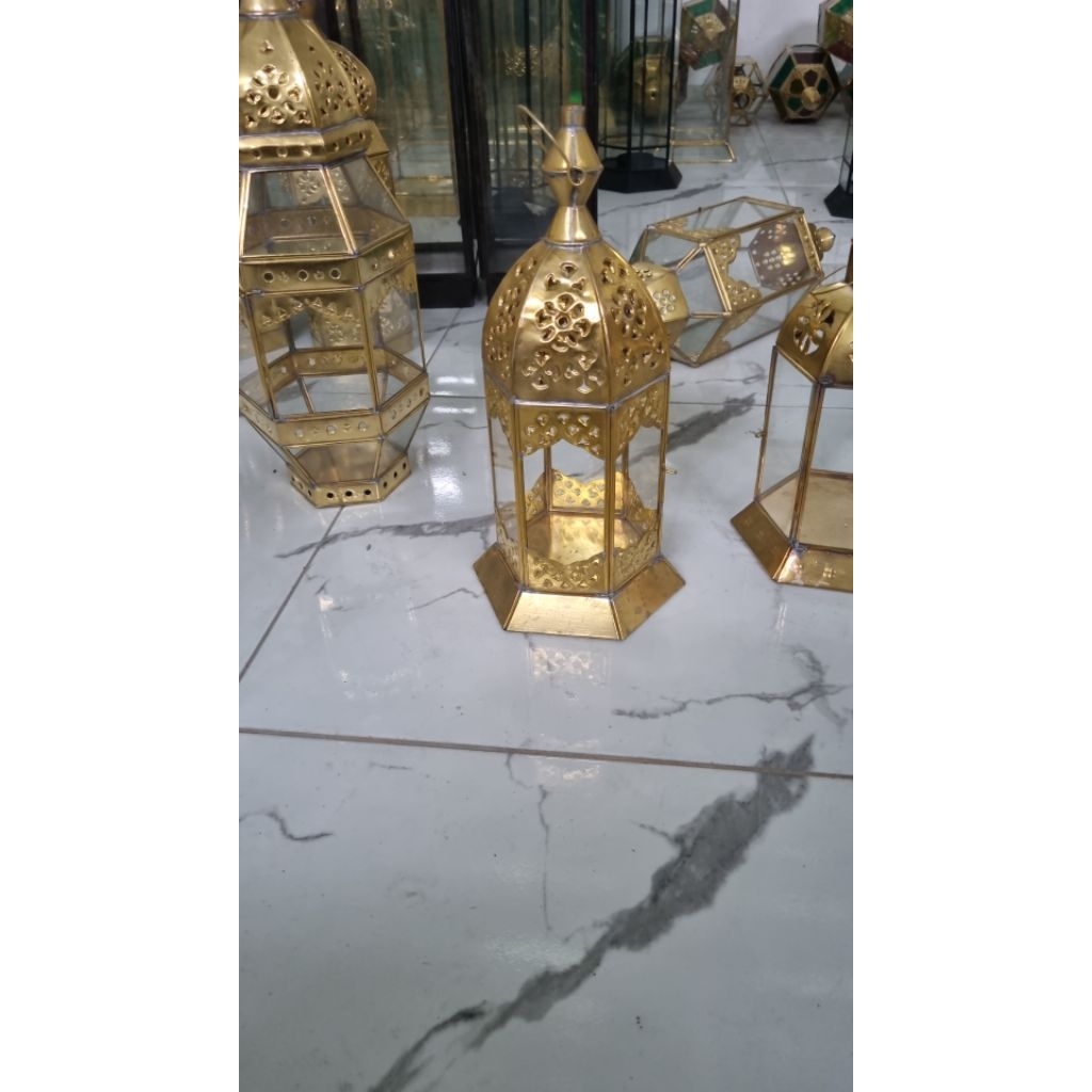 lentera lilin / candle lilin / lentera maroco