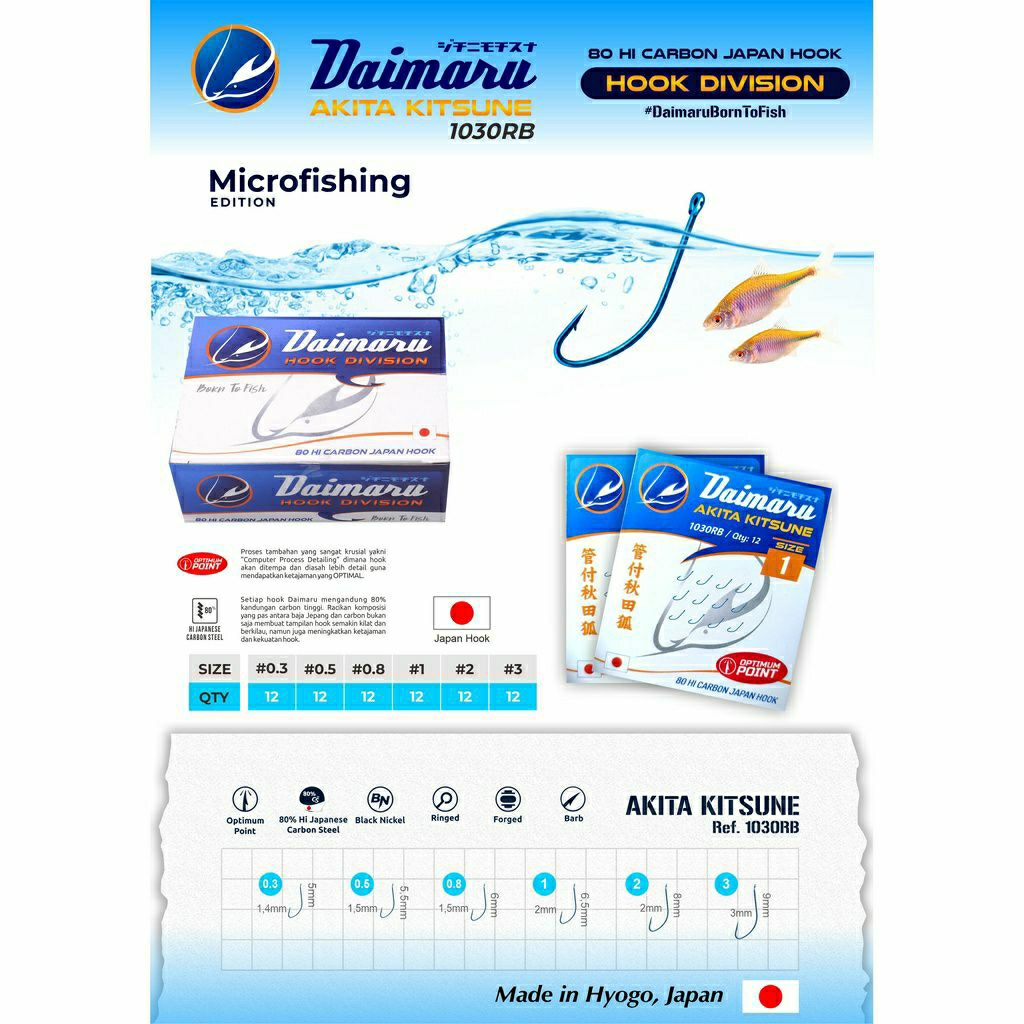 KAIL DAIMARU AKITAKITSUNE 1030 | LUBANG