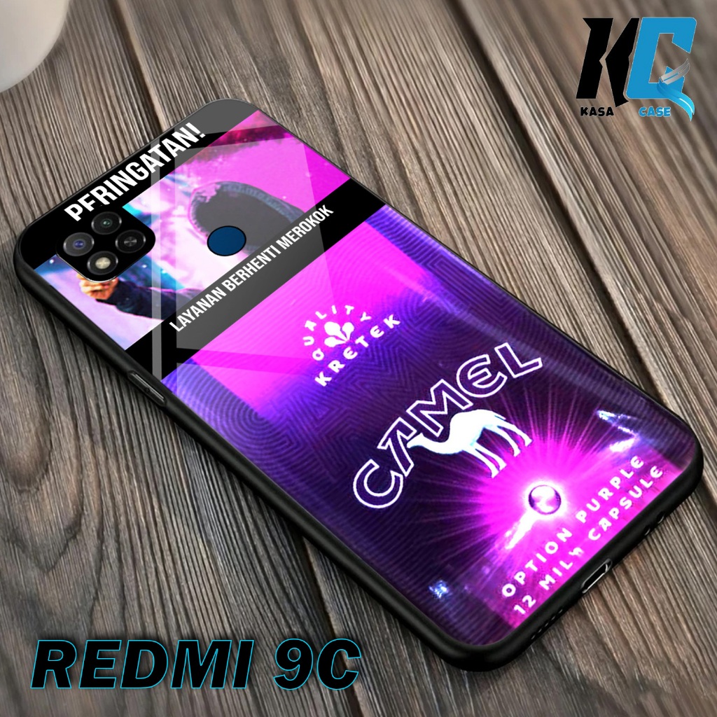 KASA CASE - Case REDMI 9C Fashion ROKOK mix Fashion terbaru Case Flwr Casing Hp Case Murah FUZE-KACA