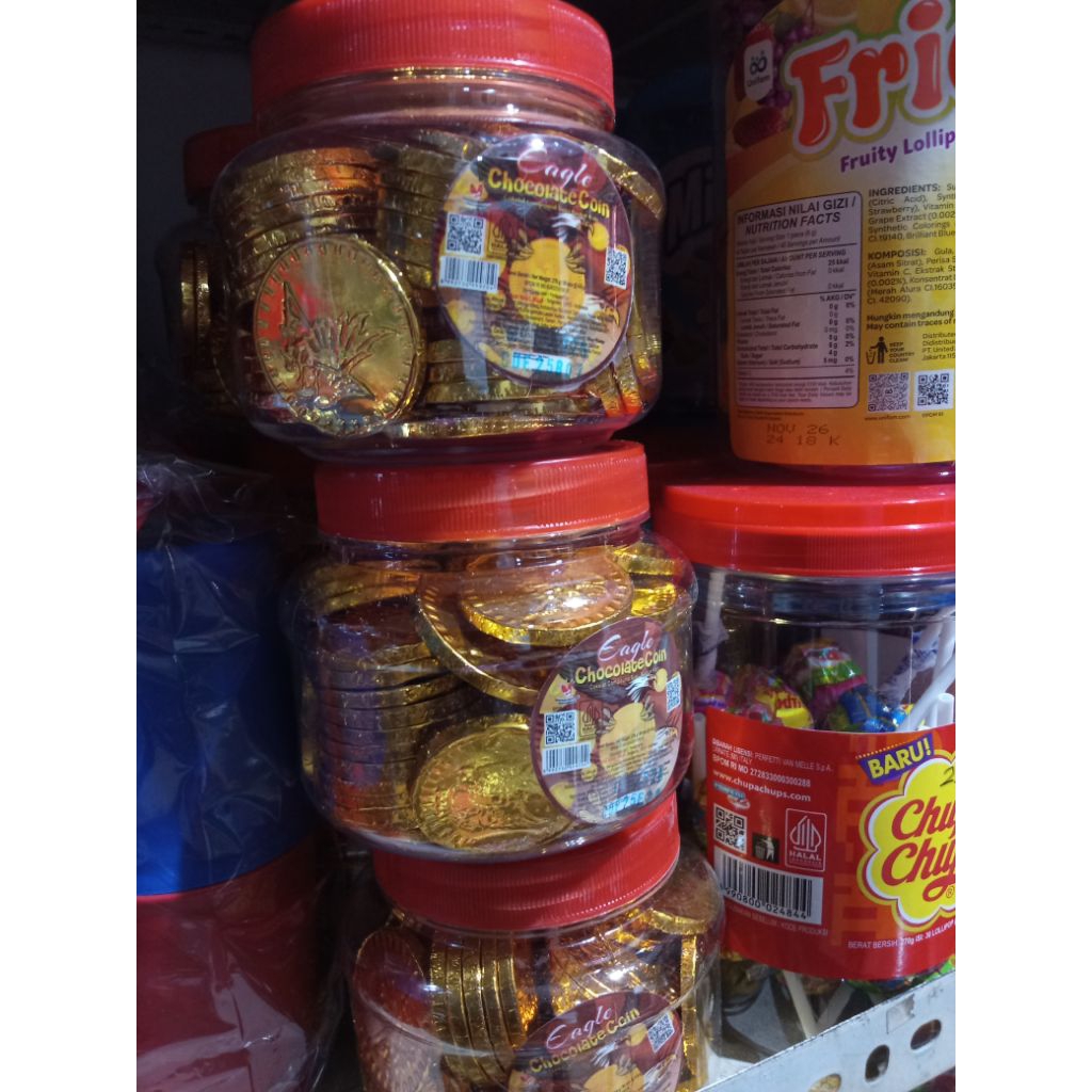 

eagle chocolate coin