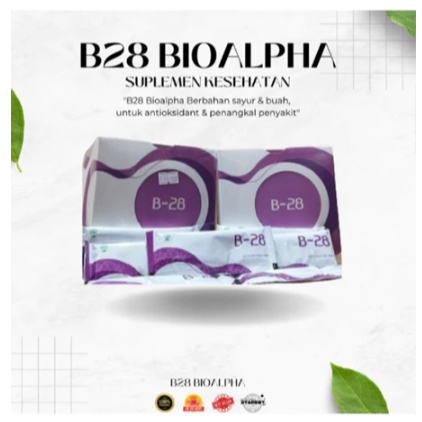 Termurah B28 Bioalpha 30 Saset