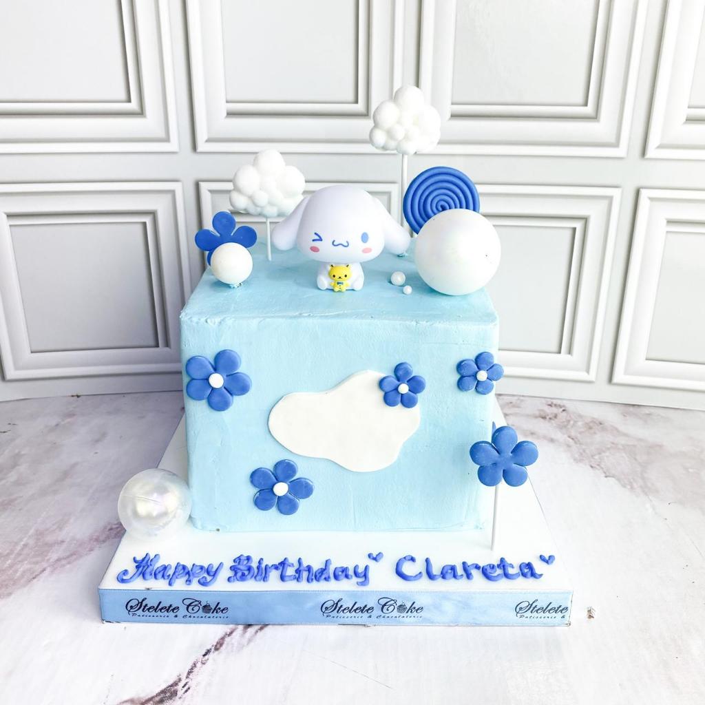 

Kue Ulang Tahun/Birthday Cake/Kue Ultah tema Cinnamoroll/Kue Birthday Jakarta/Cinnamoroll Cake