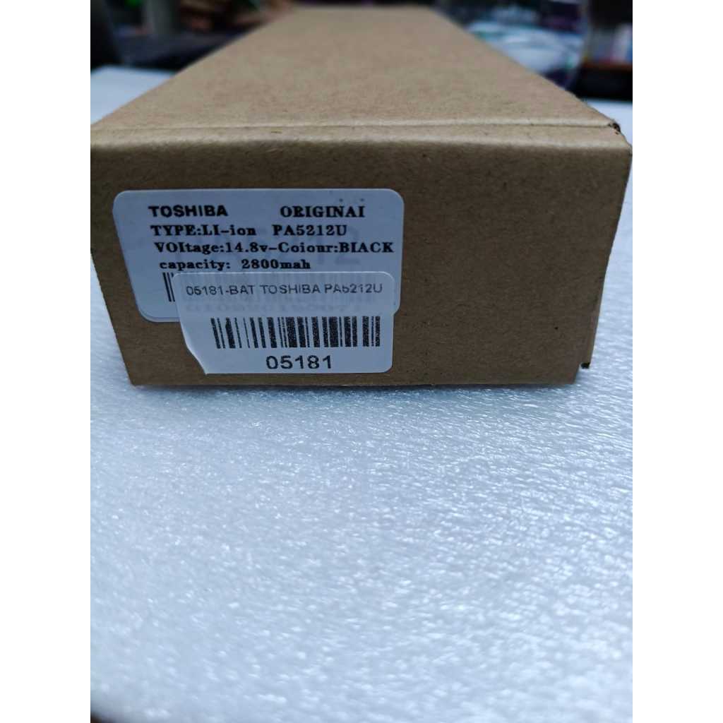 BATRAI LAPTOP TOSHIBA PA5212U -05181