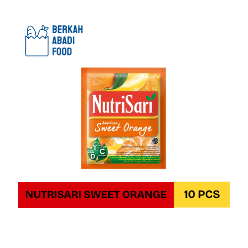 

NutriSari American Sweet Orange Renceng Renteng Isi 10 pcs x 14 Gram