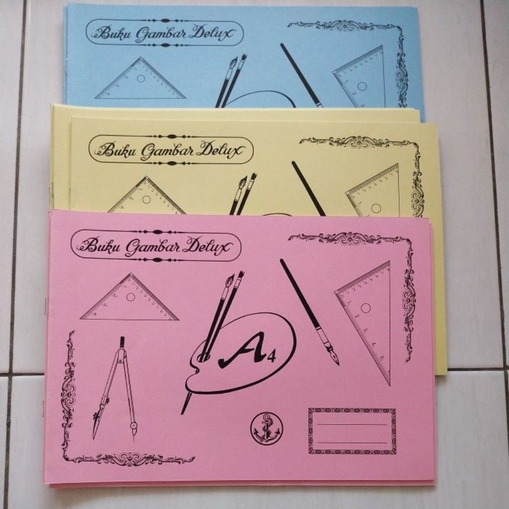 

Buku Gambar Delux A4 Menggambar Drawing Book Merk Jangkar