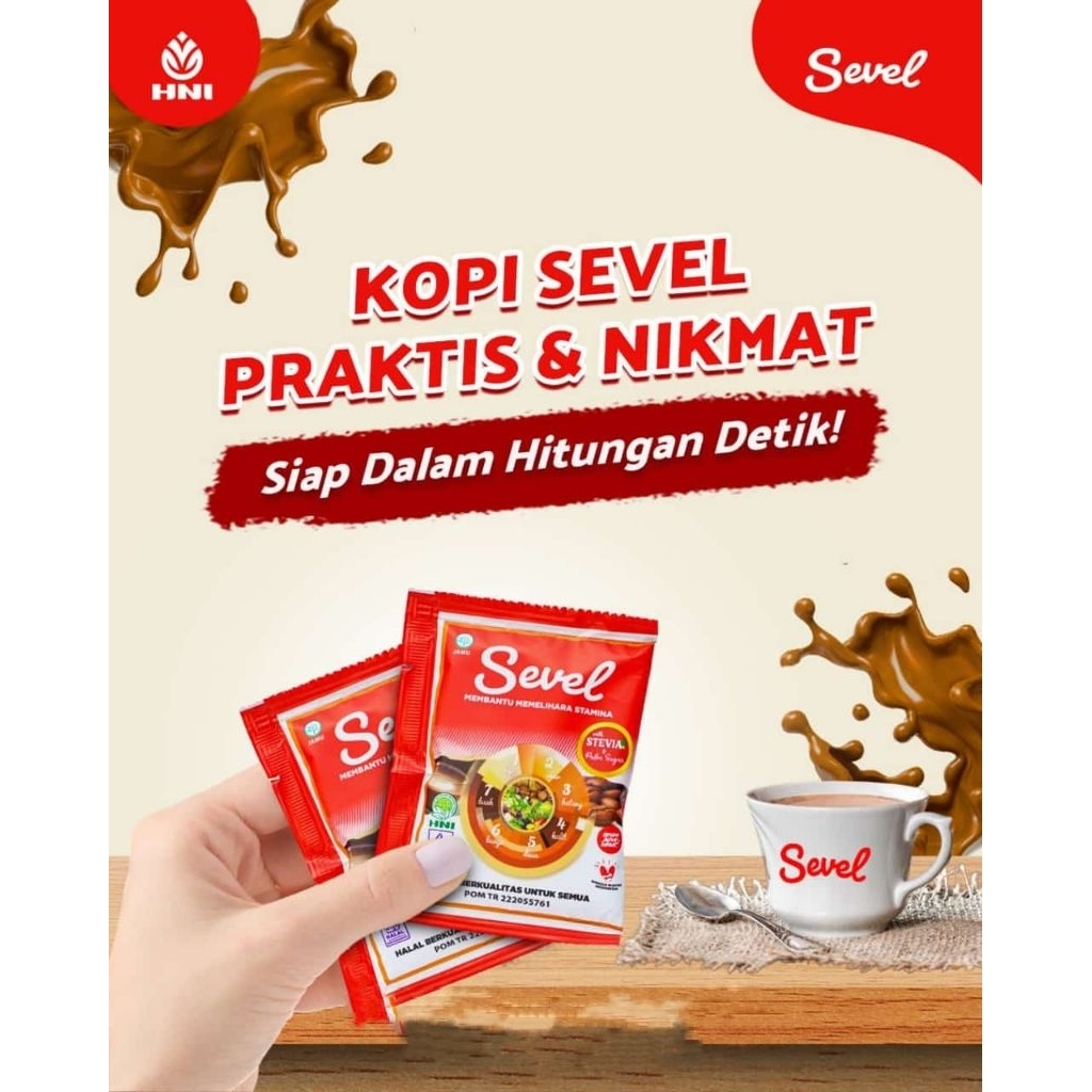 

Kopi Sevel HNI (1 pcs) | Kopi 7 Elemen | Kopi Herbal