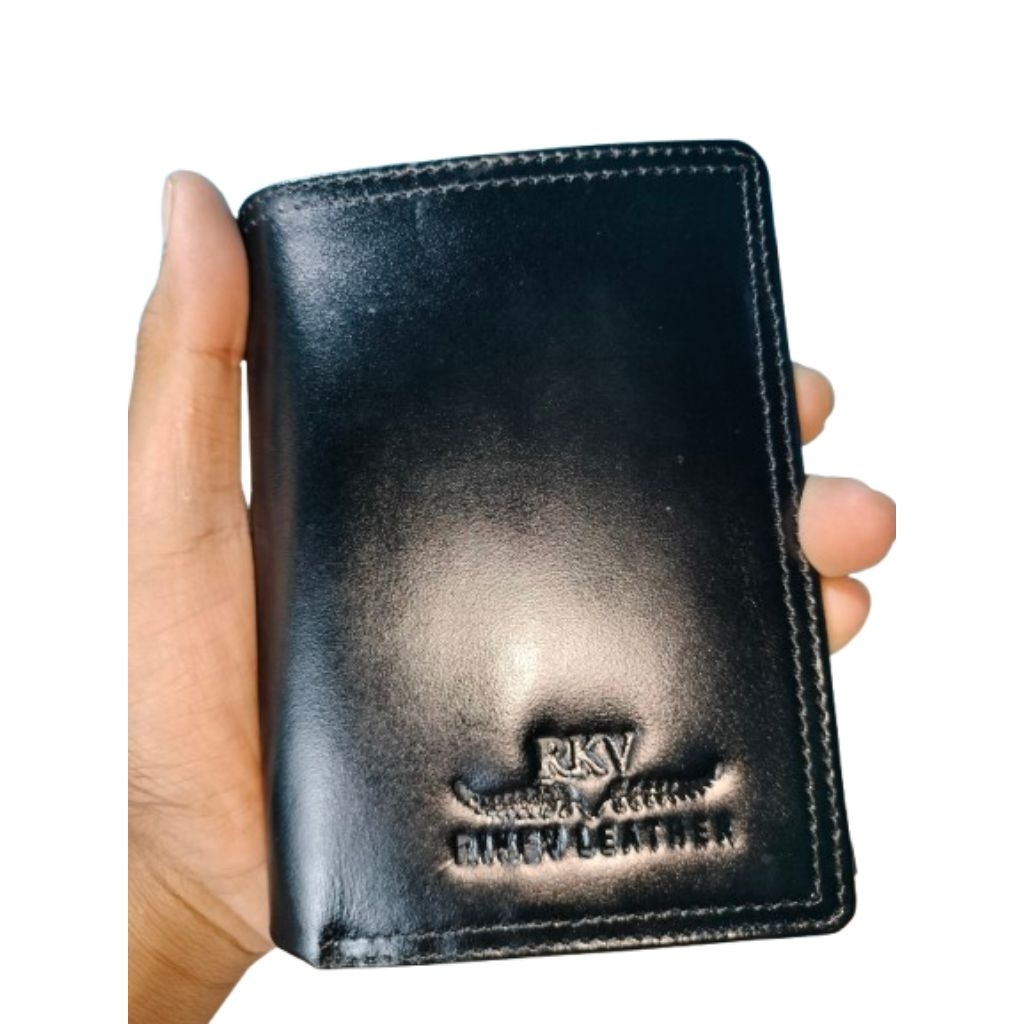 Dompet pria model berdiri mini,dompet pria berbahan kulit sapi.