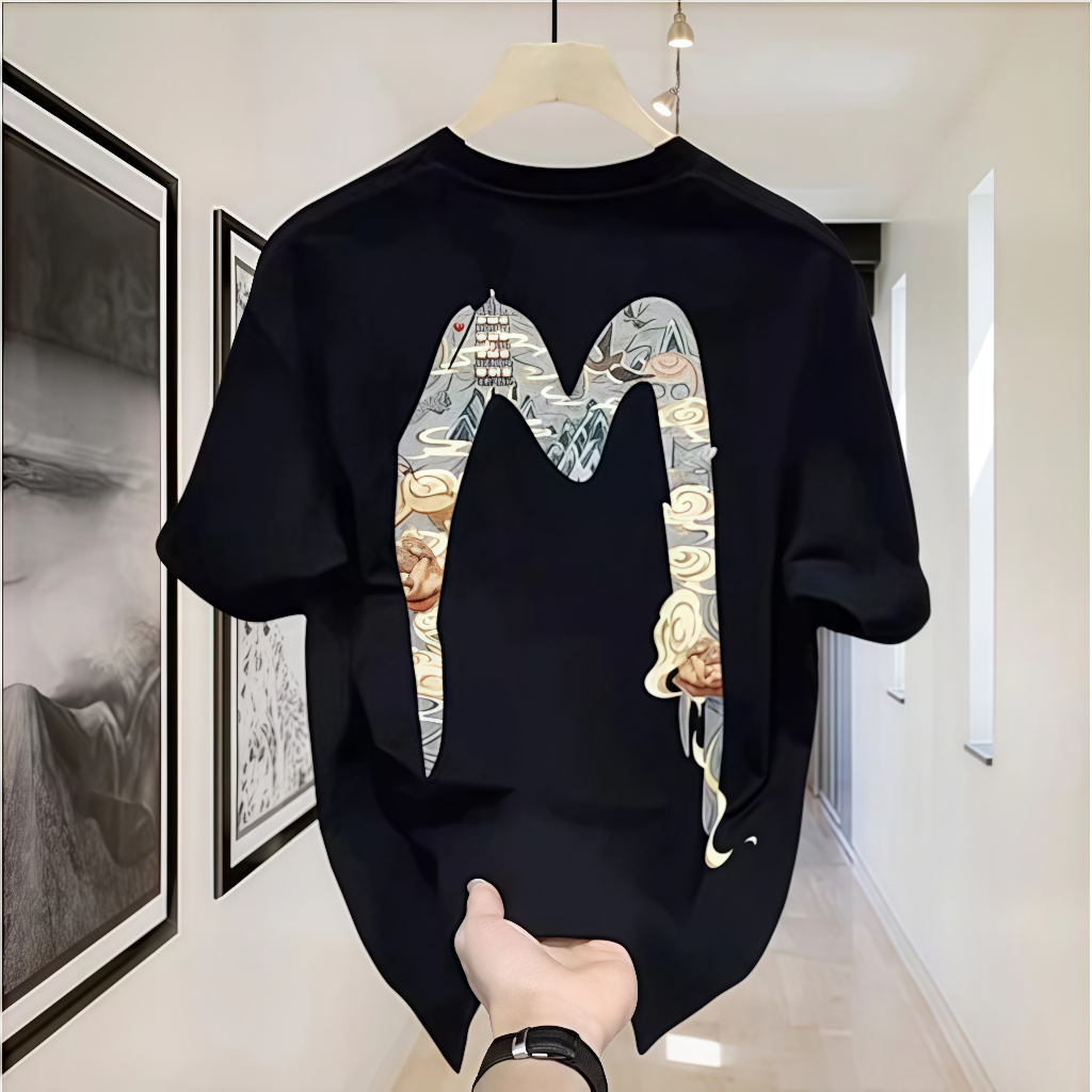 100% Cotton Men's and Women's Evisu - themed Graphic T - Shirt oversize - High - Quality Prints, Hea