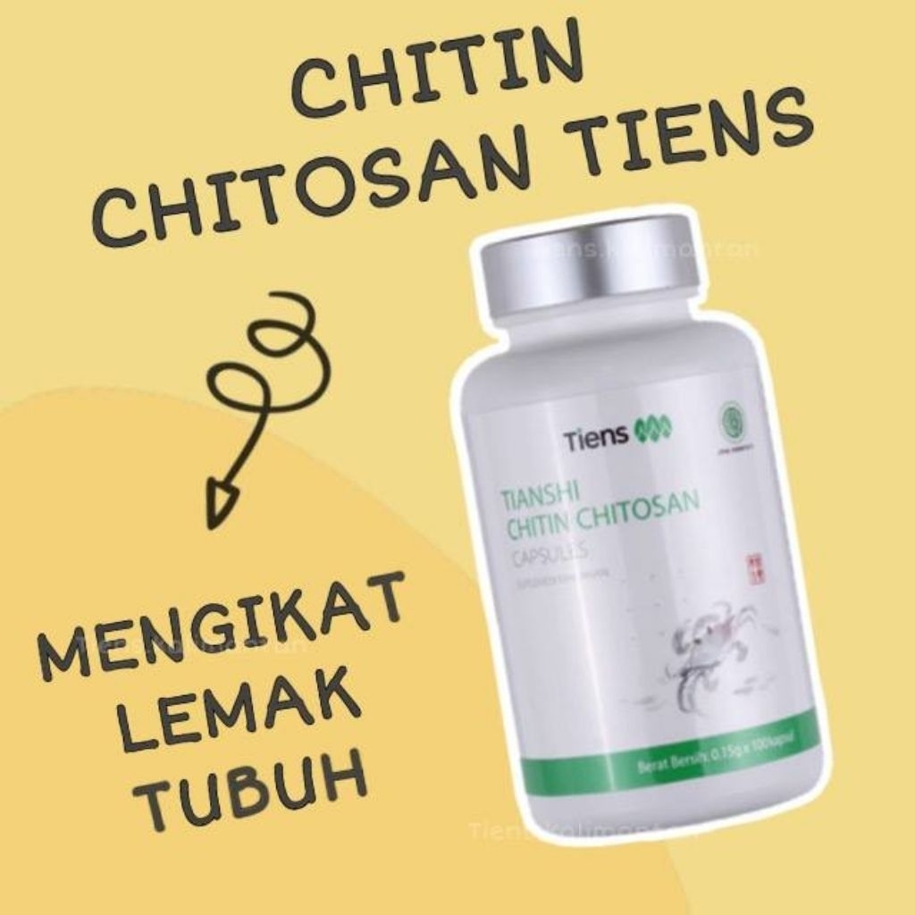 Tianshi Chitosan Herbal Cina Chitin Chitosan Solusi Asam Lambung dan Pencernaan