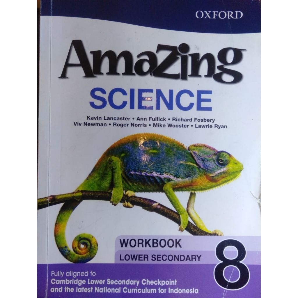 AMAZING SCIENCE WORKBOOK 8