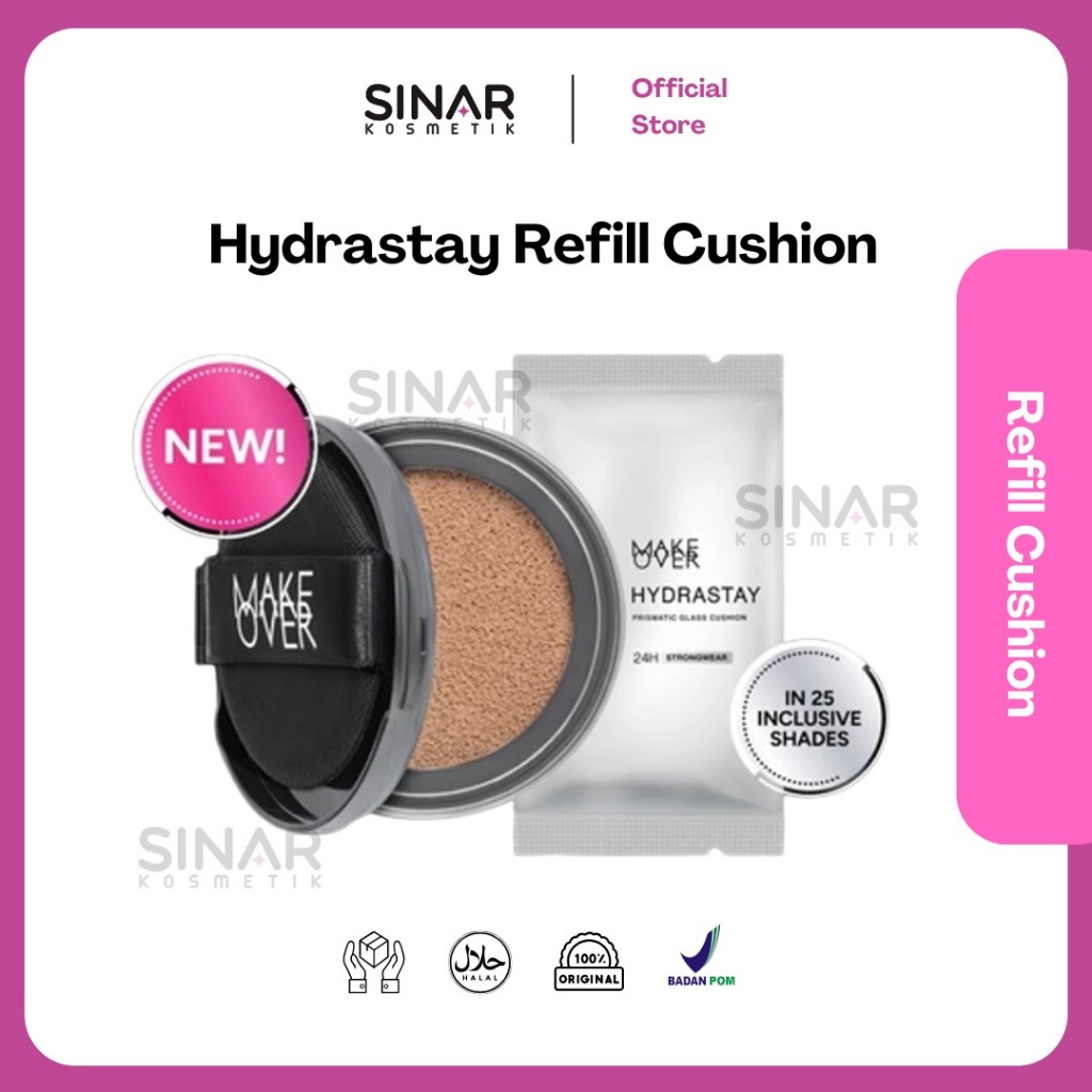 [Refill] Make Over Hydrastay Prismatic Glass Cushion - Glow Cushion