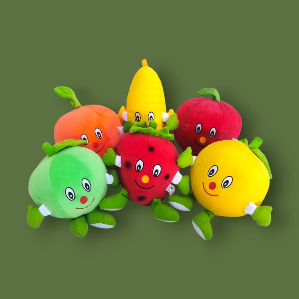 Boneka Buah-Buahan Mini / Boneka Karakter Buah