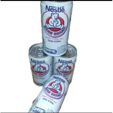

BEAR BRAND Susu Kaleng | Susu Beruang | Susu Steril | 189ml