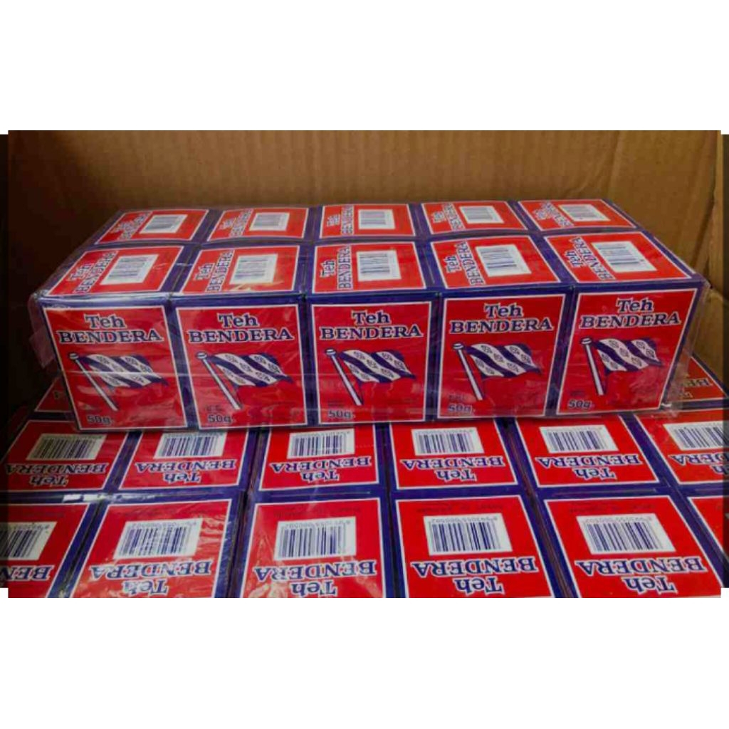 

TEH BENDERA BUBUK CAP BENDERA ASLI PER 1PACK