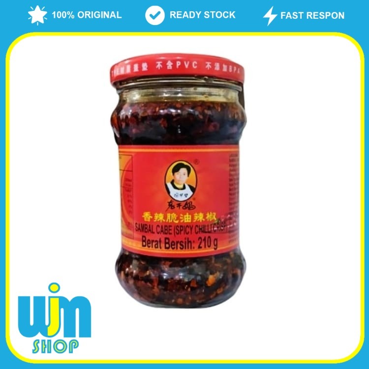 

Laoganma Spicy Chili Crisp 210gr