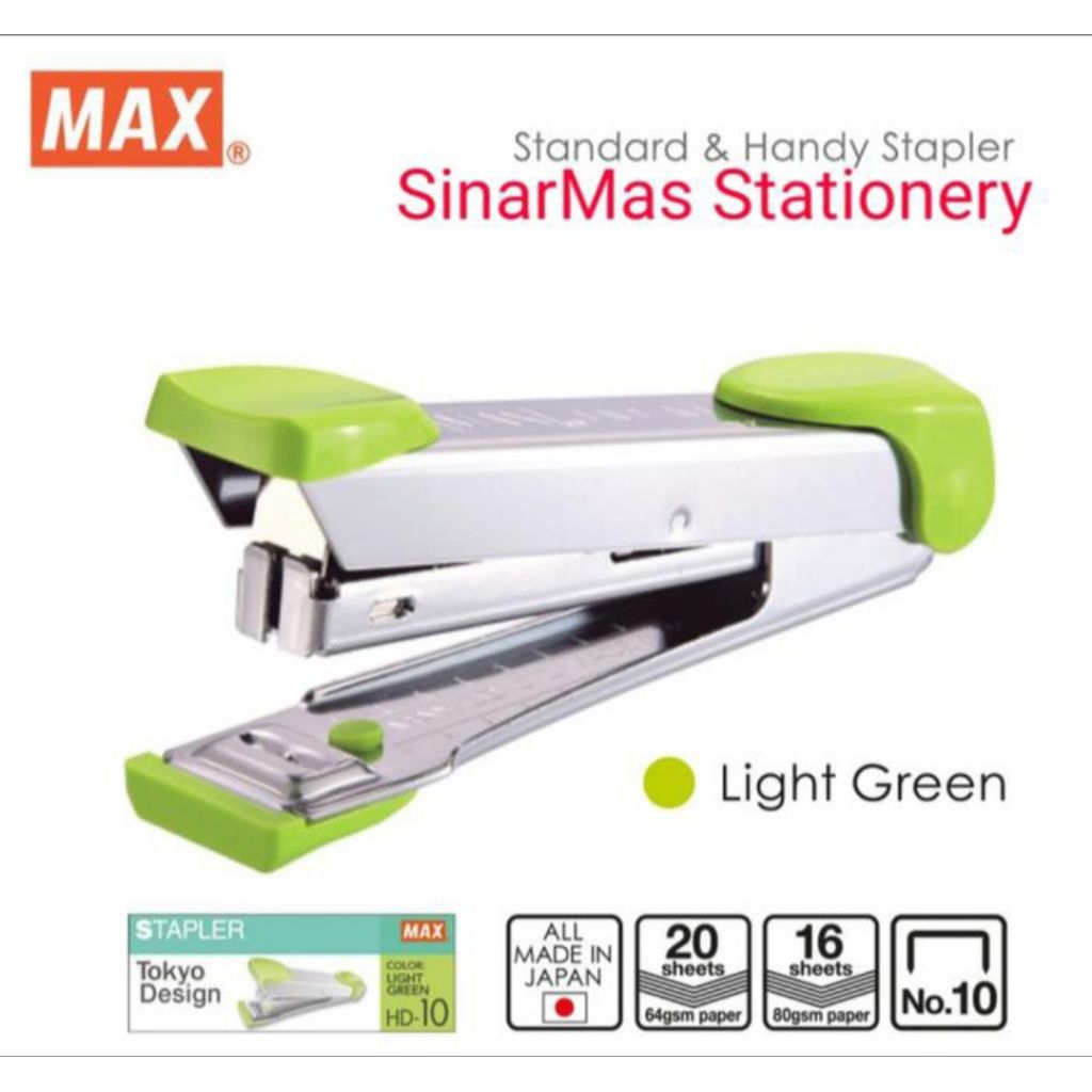 

Stapler MAX HD - 10 Original. Staples MAX HD 10 Asli 100% made Japan