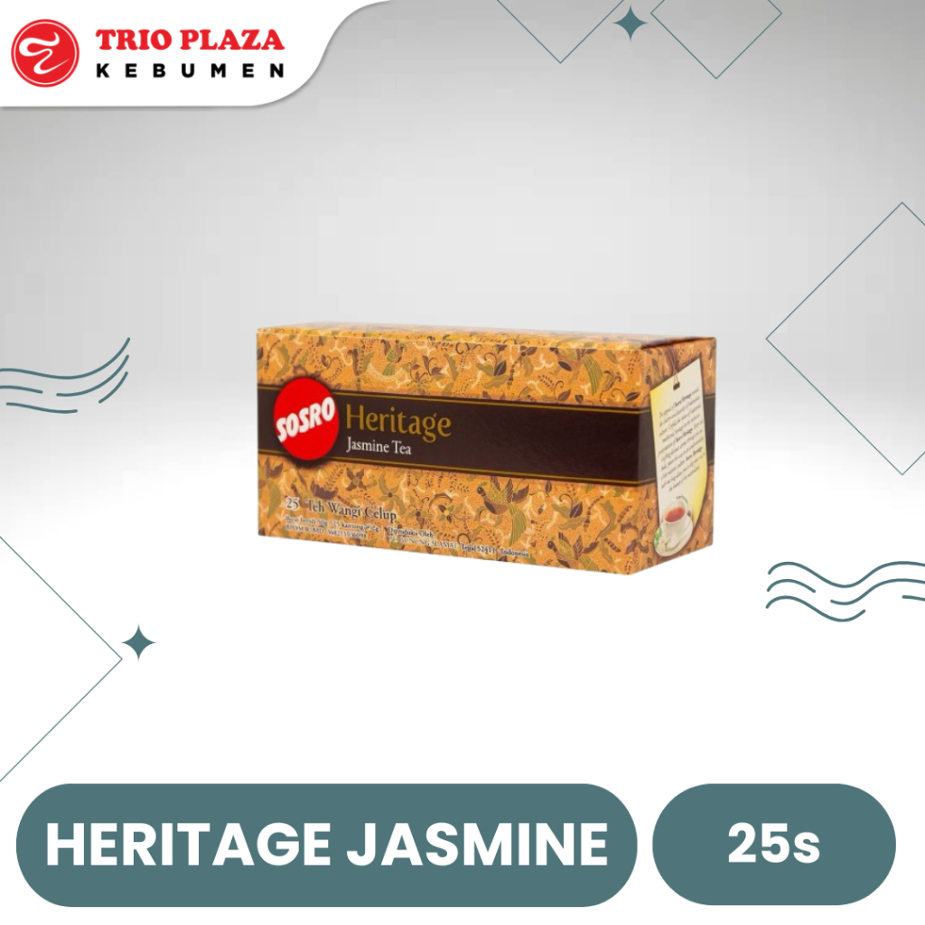 

TEH CELUP SOSRO HERITAGE JASMINE TEA 25S