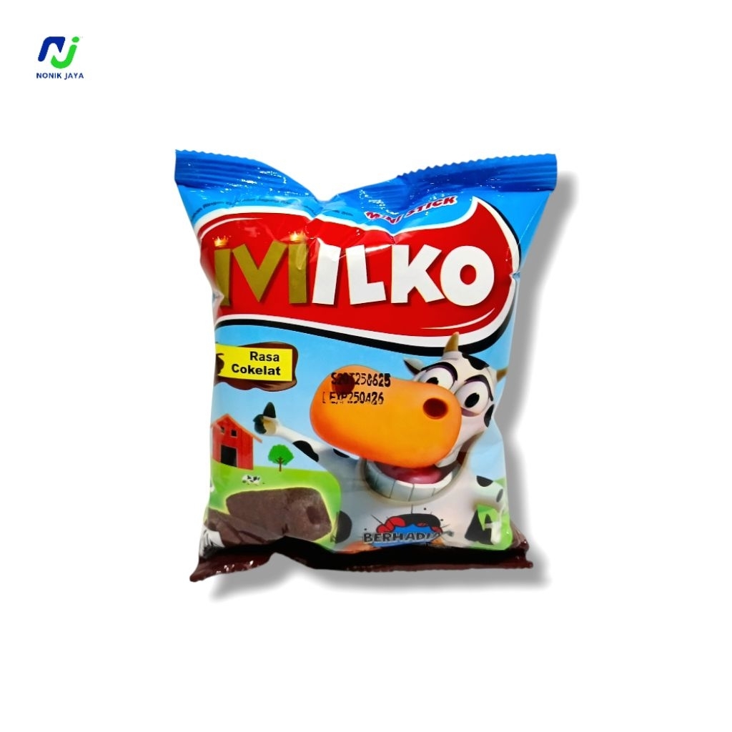 

( 1 PACK ISI 10 PCS ) Milko Mini Stick Camilan Rasa Cokelat Isi 10 Pcs@30g