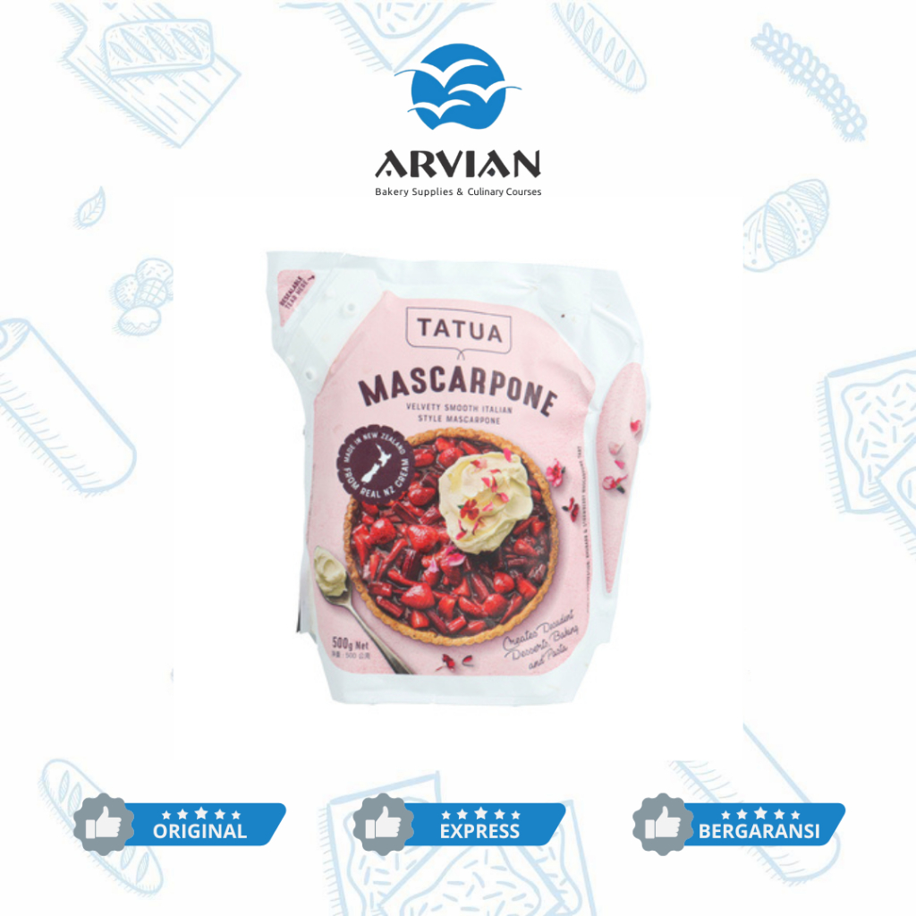 

Tatua Keju Mascarpone 500 gr [Instant Surabaya] - Arvian