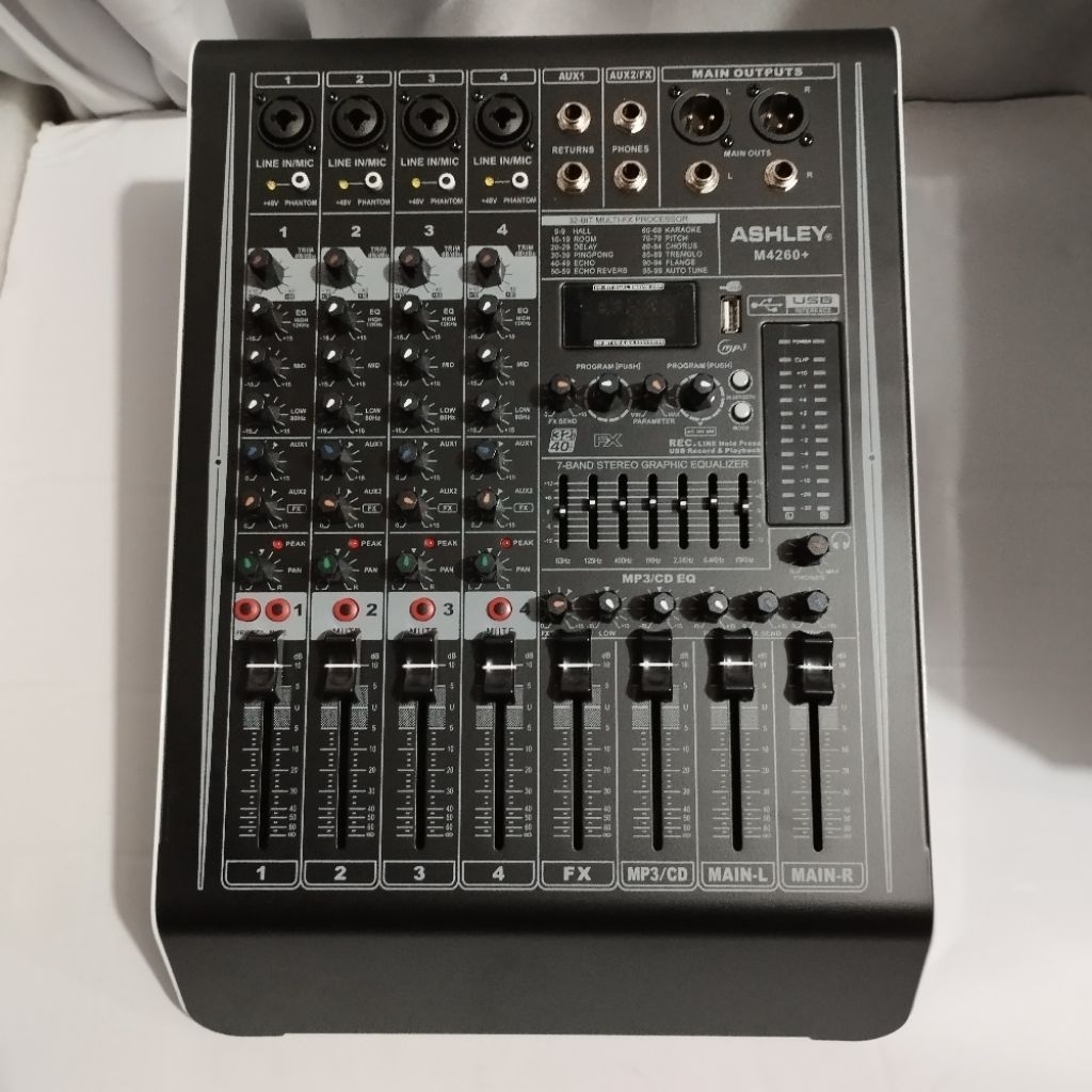MIXER ASHLEY M4260+ MIXER 4 CHANNEL M4260+ M 4260+ ORIGINAL