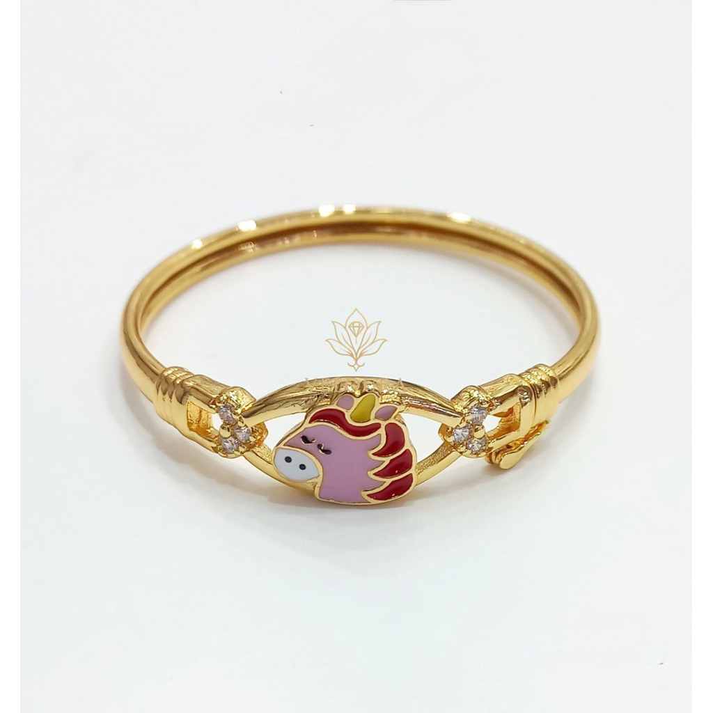 Gelang Bangkok Anak Lapis Emas 24k